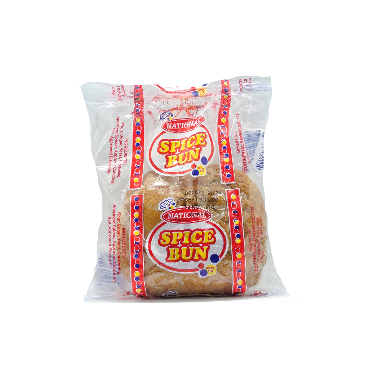 National - Spice Bun (round)